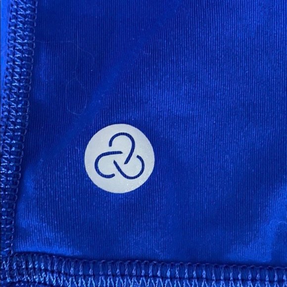 Zella Royal Blue Sunny Run SS Active Tee w/Mesh Back - L - Picture 9 of 9